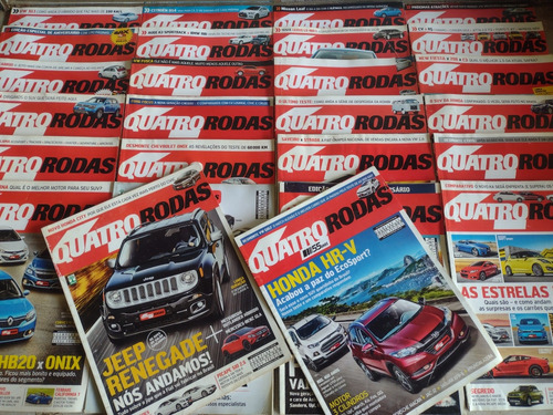 26 Revista Quatro Rodas Ano 2011 A 2015 Coleção Carro Motor
