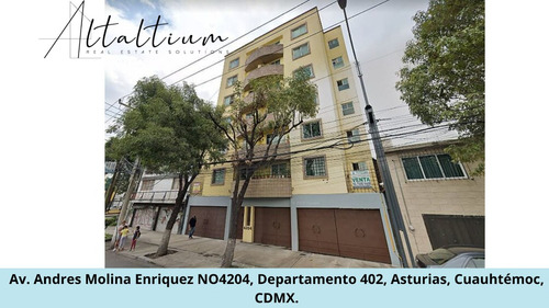 Se Vende Departamento En Col. Asturias, Cuauhtémoc, Cdmx. (mr1-di)