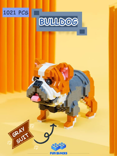 Illumely Mini Juego De Animales De Bloques De Construcción,
