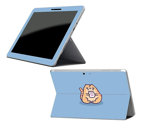 Mightyskins Compatible Con Surface Go F You Cat Duradero Y U