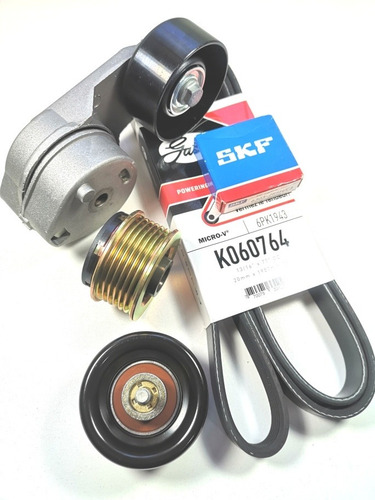 Imagen 2 de 7 de Kit Polyv Nissan Frontier Xterra 2.8 Mwm Rod Skf /gates