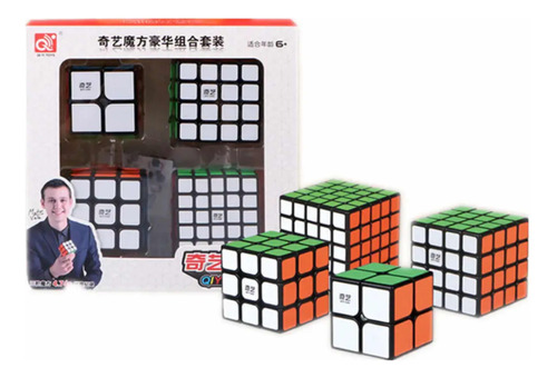 Cubo Rubik Pack 4 Cubos Moyu Meilong - 2x2 3x3 4x4 5x5