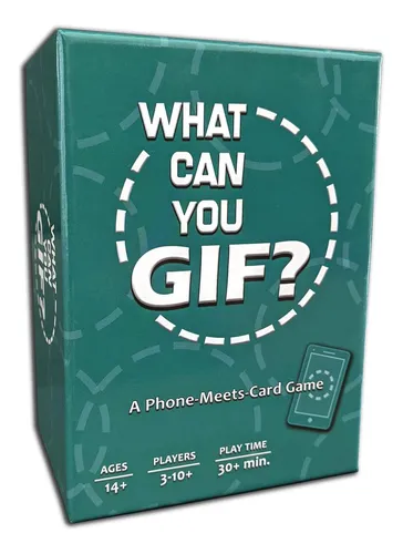¿qué Puedes Gif? El Hilarante Y Divertido Juego De Cartas De