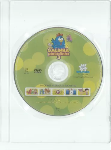 DVD Galinha Pintadinha 3