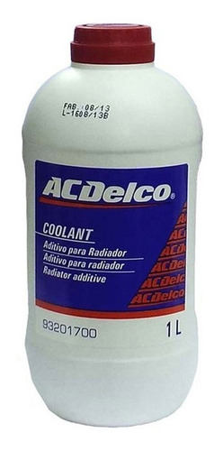 Aditivo Para Radiador Concentrado Acdelc Meriva 2002 A 2012