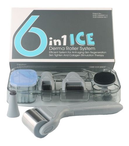 Kit Dermaroller 6 En 1 Ice Aguj