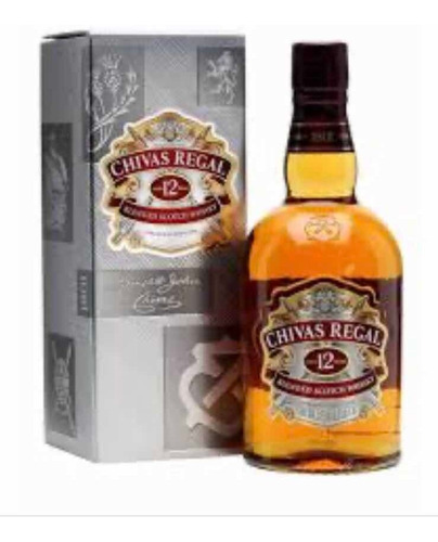 Whisky Chivas Regal 12 Años 750 Cc