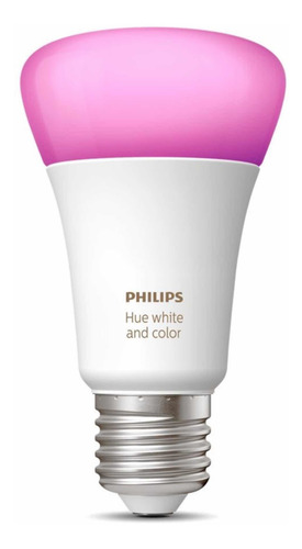 Imagen 5 de 10 de Kit Philips Hue Bridge + 6 Ampolletas Colores Bt E27 Matter