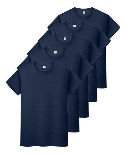 Playera Confort De Algodón For Hombre Kit 5