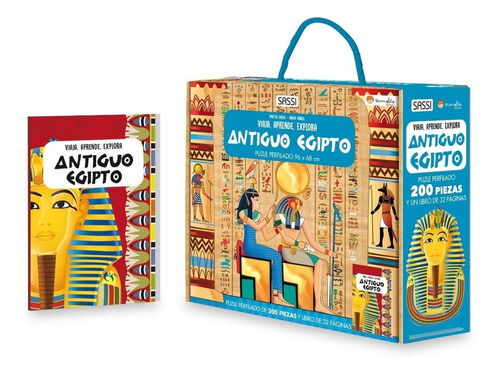 Antiguo Egipto, Col. Viaja, Conoce, Explora Puzzle+ Libro