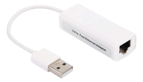 Adaptador Usb 2.0 A Ethernet Tarjeta De Red Usb2.0 A Rj45 Ad