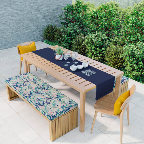 Tecido Acquablock Lisos® Impermeável Área Externa 18x1,4m Cor Azul-marinho
