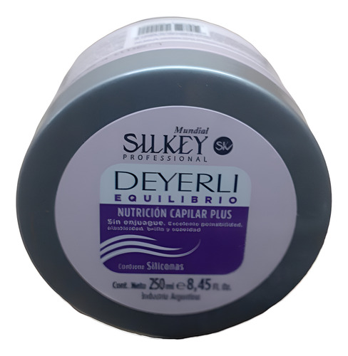 Silkey Deyerli Nutricion Capilar Plus Crema Peinar X 250ml