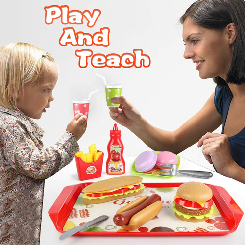 Juego De Comida Rápida 59 Piezas Cocina Accesorios Extracció