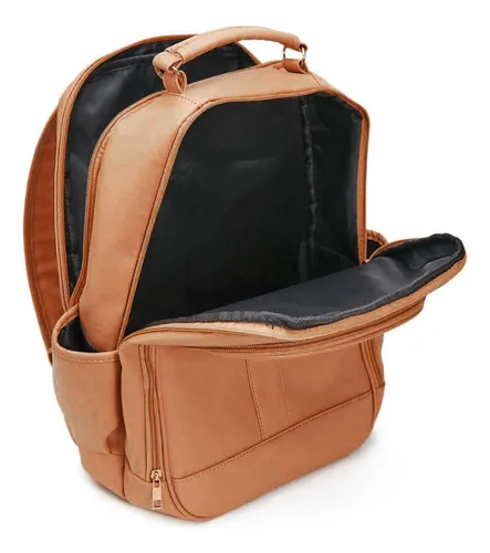 Mochila porta notebook cuero sale