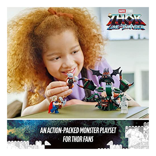 Kit De Construcción Lego Marvel Attack On New Asgard 76207 T