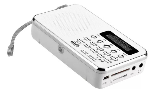 Set De Radio Digital Mp3 Usb Mini 3w Stereo Fm Con Salida De