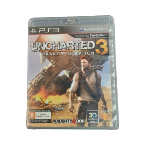 Uncharted 3 Drake´s Deception Ps3 (original)