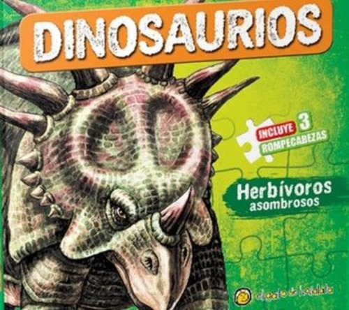 Libro Rompecabezas Dinosaurios - Herbivoros Asombbroso /249