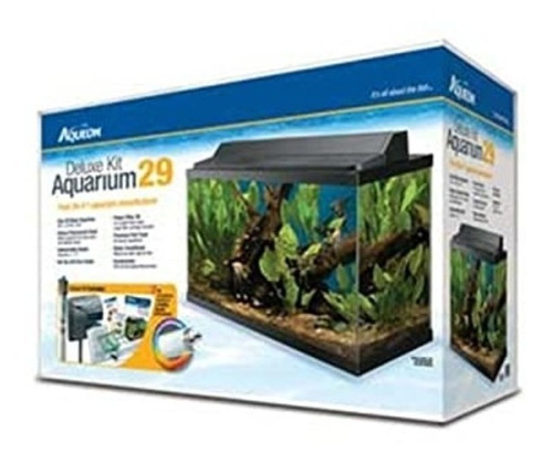 Acuario Agua Dulce Aqueon 29 Gal Kit Completo