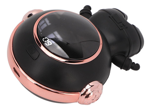 Calentador De Manos Recargable Eléctrico Negro Reutilizable