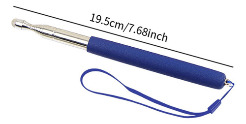 Puntero Telescópico Varilla Extensible Ligera 7 Azul