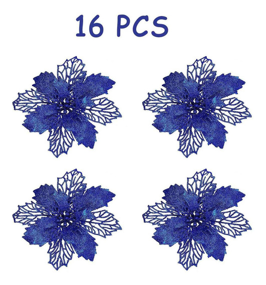 Flores Artificiales Nochebuenas Azules | MercadoLibre ???? Flores Artificiales Nochebuenas Azules | MercadoLibre ????