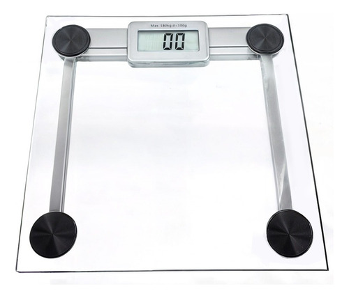 Balanza Baño Personal Vidrio Templado Display Salud Cuerpo