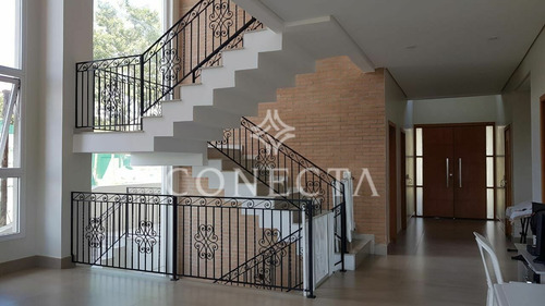 Imagem 2 de 30 de Casa Para Venda Em Alphaville - Gênesis 2 - Vista Incrível Para Mata - 590m² - 4 Suítes - 6 Vagas - Lazer Completo - Cncl1270