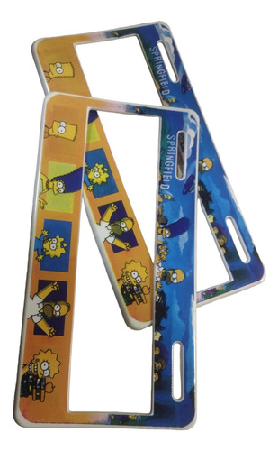Porta Placa Diseño Deportivo Caricaturas Varios Universal