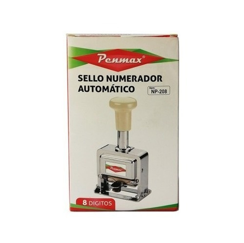 Sello Numerador Automático 8 Dígitos