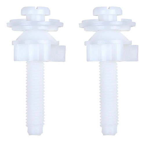 . 4 X 2x Tornillos De Asiento De Inodoro Espaciador De 32 Mm
