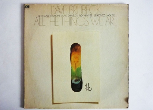 Dave Brubeck - All The Things We Are - Lp Vinilo Acetato