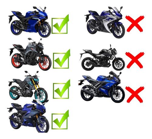 Retenes De Suspension Yamaha R3 V2 Mt03 V2 R15 V4 Mt15