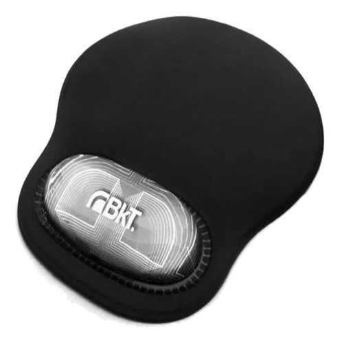 Mouse Pad BKT BKTGEL de pvc 270mm x 211mm negro