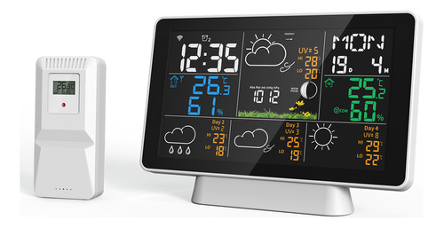 Termómetro Para Exteriores Weather Station Rain Station Disp