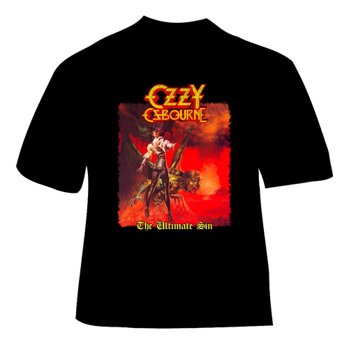 Polera Ozzy Osbourne - Ver 13 - The Ultimate Sin