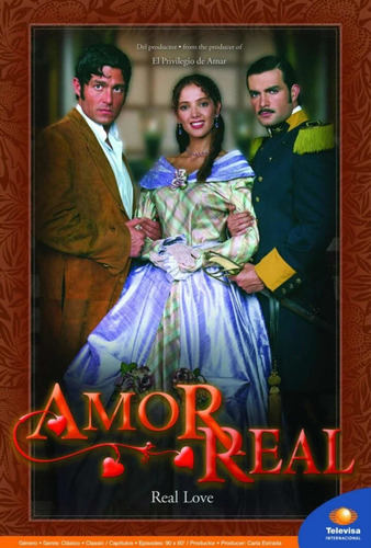 Telenovela Amore Real Completa Hd Dvd (Usado)