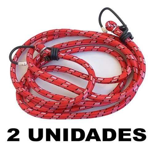 Imagen 1 de 2 de Liga De Amarre Para Moto Bicicleta 1.80 Cm