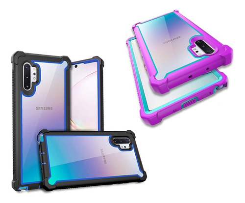 Forro Para Galaxy Note 10 Plus Con Protector De Pantalla