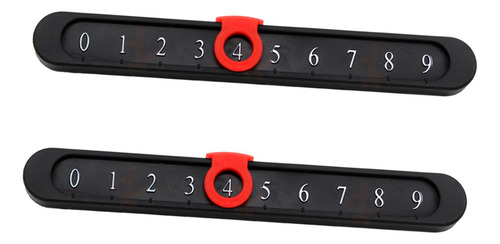 2 Paquete De 2-4 2x Contador De Futbolín Para 2 Piezas
