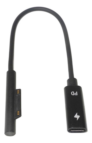 Tipo C Hembra A 5ª Con Chip Pd Para Surface Pro 3/4/5/6