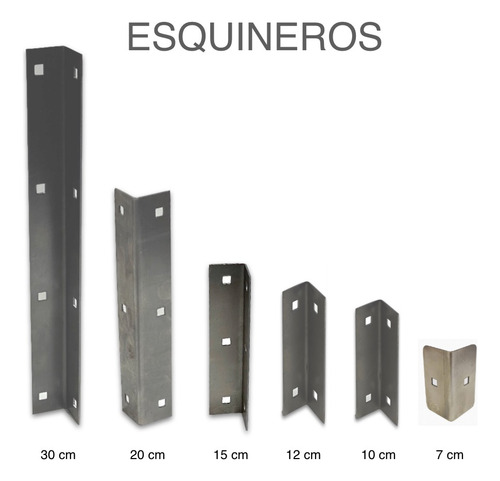 Fleje Esquinero Elevate Alto 30 Cm Sin Pintar