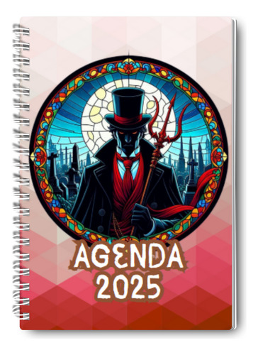 Agenda 2025 Com Planner 1 Dia Por Página Orixás - Umbanda Exu