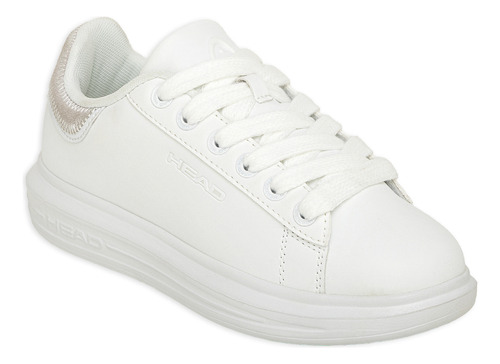 Zapatilla Head Plataforma Paris Mujer Blanca 4 Solo Deportes