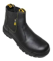 Comprar Bota Industrial Cliff Hombre Caballero Negro Piel 1055