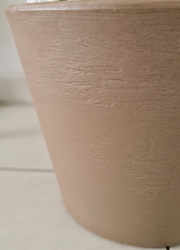 Maceta Minimalista De Plastico Resistente Petunia Colores