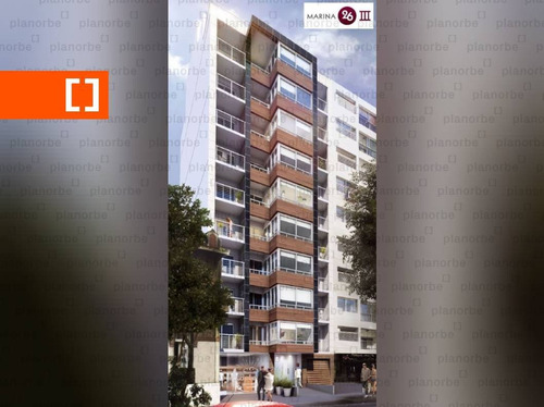 Venta De Apartamento Obra Construcción Monoambiente En Pocitos, Marina 26 Iii Unidad 804