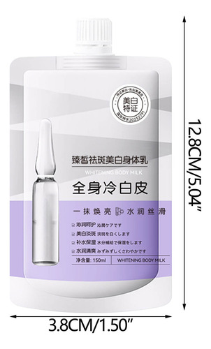 Creme De Loção Corporal M Care Cold White All Over Cream Col
