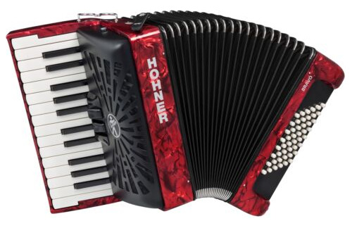 Hohner Bravo Ii 48 Chromatic Piano Key Accordion - Pearl Eeb